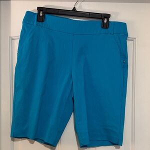Vibrant Turquoise Women's Bermuda Shorts